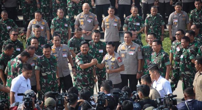RAPIM TNI-POLRI 2020 PENGAMANAN PILKADA SERENTAK DAN PON XX DI PAPUA