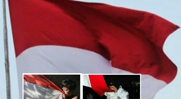 MASYARAKAT INDONESIA MESTI PEKA TERHADAP MAKNA PENGIBARAN BENDERA MERAH PUTIH