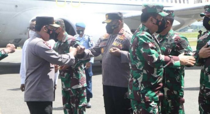 Panglima TNI dan Kapolri Berkunjung ke Jayapura, Bahas Keamanan PON