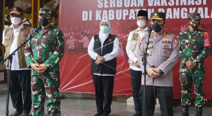 Panglima TNI dan Kapolri Rangkul Tokoh Agama Untuk Tekan Covid-19 di Bangkalan