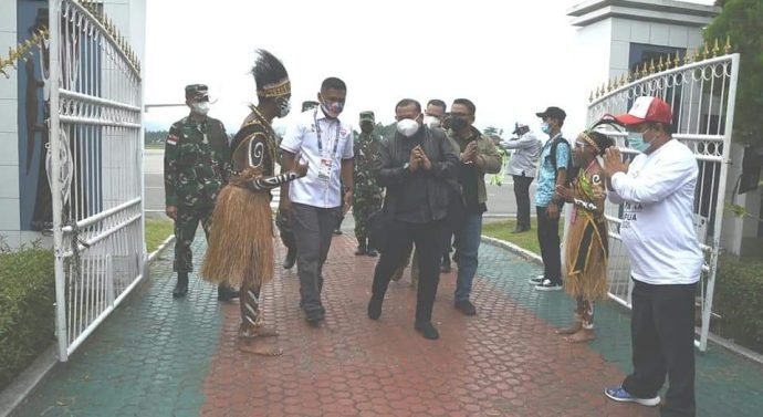 Pangkogabwilhan III Mengunjungi Posko Pengawasan Pengendalian Pengamanan PON XX Dan Peparnas 2021 Kogabwilhan III