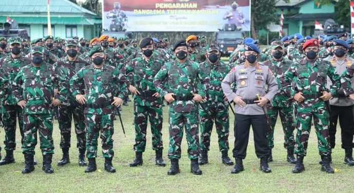 Panglima TNI : Terima Kasih dan Rasa Bangga Saya Atas Pengorbanan Seluruh Prajurit TNI dan Anggota Polri