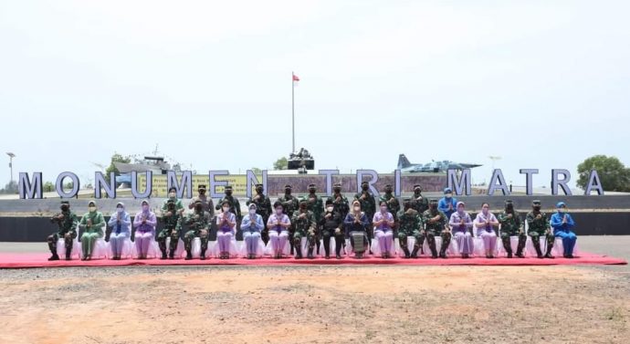 Panglima TNI Resmikan Markas Kogabwilhan I, II, III dan Monumen Tri Matra