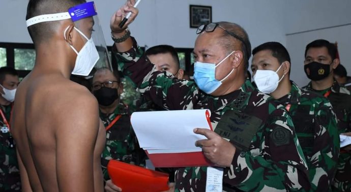 Aspers Panglima TNI Pimpin Sidang Pantukhir Perwira PSDP Penerbang TNI 2021
