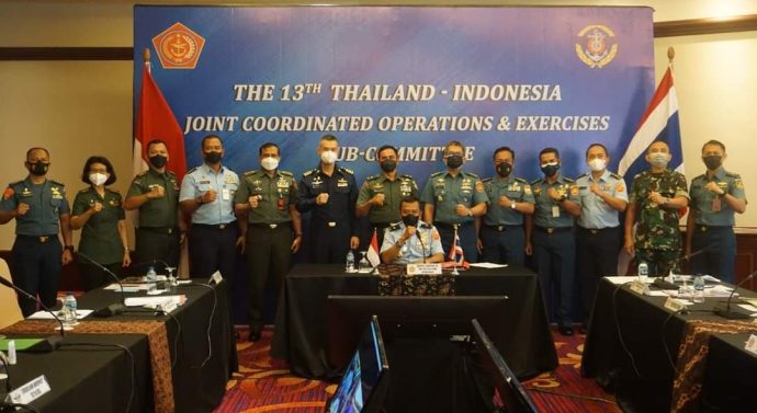 Waasops Panglima TNI Hadiri Thainesia JCOESC Secara Virtual
