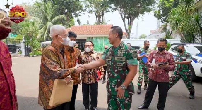 Panglima TNI Menerima Kunjungan Jajaran Petinggi Badan Pembinaan Ideologi Pancasila