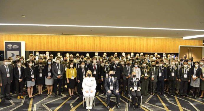 Kapuskes TNI Hadiri Konferensi Kesehatan Sipil-Militer Di Singapura